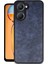 Newface Vivo Y18 Kılıf Aras Deri Kapak - Lacivert 1