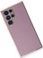 Newface Samsung Galaxy S22 Ultra Kılıf Volet Silikon - Mor 2