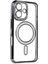 Newface iPhone 16 Kılıf Joke Simli Magneticsafe Kılıf - Siyah 3