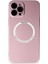 Newface iPhone 12 Pro Max Kılıf Jack Magneticsafe Lens Silikon - Rose Gold 1