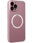 Newface iPhone 12 Pro Max Kılıf Jack Magneticsafe Lens Silikon - Rose Gold 2