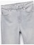 Yüksek Bel Dar Kalıp Düğmeli Cepli Ispanyol Paça Crop Jean Pantolon - Flare Jeans 6