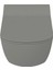 Elegant Rim-Off Duroplast Yavaş Kapanan Klozet Kapaklı Cool Grey Set 1