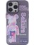 Newface iPhone 13 Pro Max Kılıf Prada Desenli Kapak - Prada Mor - 1 1