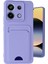 Newface Xiaomi Redmi Note 13 Pro 5g Kılıf Kelvin Kartvizitli Silikon - Lila 1