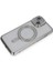 Newface iPhone 13 Kılıf Joke Simli Magneticsafe Kılıf - Gümüş 3