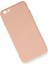 Newface iPhone 6 Plus Kılıf Nano Içi Kadife Silikon - Pudra 2