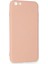 Newface iPhone 6 Plus Kılıf Nano Içi Kadife Silikon - Pudra 3