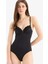 Yarım Dolgulu Dantel Detaylı Bodysuit-Fall in Love D8168AX25SP 1
