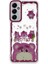 Newface Samsung Galaxy A15 4g Kılıf Sweet Desenli Silikon Kapak - Pembe 1