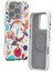 Onegif iPhone 16 Pro Max Flower Series Magsafe Kapak - Beyaz 2