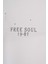 Erkek Free Soul Glowing Printed Oversize Ekru Tişört 3
