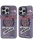 Newface iPhone 13 Pro Kılıf Apollo Magneticsafe Desenli Kapak - Apollo Mor - 2 1