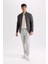 Yazlık Gabardin Chino Kanvas Pantolon Slim Fit Dar Kesim Dar Paça Cepli B2089AX25SP 3