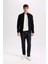 Yazlık Gabardin Chino Kanvas Pantolon Slim Fit Dar Kesim Dar Paça Cepli B2089AX25SP 3