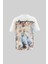 Erkek Baroque Style Painting Printed Oversize Ekru Tişört 1