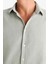 %100 Pamuk Regular Fit İnce Kumaş Polo Yaka Uzun Kollu Gömlek D7394AX25SP 5