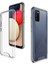 Newface Samsung Galaxy A03S Kılıf Lüx Şeffaf Silikon 3