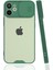 Newface iPhone 12 Mini Kılıf Platin Kamera Koruma Silikon - Yeşil 1
