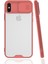 Newface iPhone x Kılıf Platin Kamera Koruma Silikon - Pembe 1