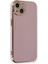 Newface iPhone 13 Kılıf Volet Silikon - Mor 1