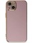 Newface iPhone 13 Kılıf Volet Silikon - Mor 2
