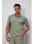 Regular Fit Polo Yaka Kısa Kollu Dokulu Waffle Tişört D7652AX25SP 1