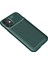Newface iPhone 12 Mini Kılıf Auto Focus Karbon Kapak - Yeşil 2