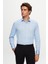 Ds Damat Slim Fit Mavi Düz Gömlek 1