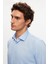 Ds Damat Slim Fit Mavi Düz Gömlek 2