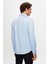 Ds Damat Slim Fit Mavi Düz Gömlek 3