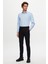 Ds Damat Slim Fit Mavi Düz Gömlek 6