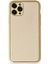 Newface iPhone 11 Pro Max Kılıf Coco Deri Silikon Kapak - Gold 1