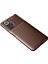 Newface Xiaomi Redmi Note 10 Pro Kılıf Auto Focus Karbon Kapak - Kahverengi 2