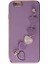 Newface iPhone 6 Kılıf Esila Silikon - Mor 2