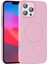 Joko iPhone 16 Pro Max Broş Magsafe Kapak - Pembe 1