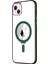 Newface iPhone 15 Kılıf Mudo Magneticsafe Standlı Kapak - Köknar Yeşili 2