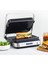 Bıstro Çelik Grıll Tost Makinesi 1000 W Yanmaz Yapışmaz Kaplama ile Inox Renk 5