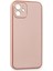 Newface iPhone 12 Kılıf Coco Deri Silikon Kapak - Pembe 2