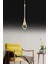 Istanbul Avize Mercure Tekli Gold Ledli 3 Renk Modern LED Avize 1