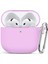 Airpods 4. Nesil Uyumlu Soft Silikon Kılıf (Düz Renkler) 1