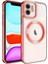 Newface iPhone 11 Kılıf Kross Magneticsafe Kapak - Kırmızı 1