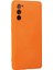 Newface Samsung Galaxy S20 Fe Kılıf Nano Içi Kadife Silikon - Turuncu 2