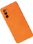 Newface Samsung Galaxy S20 Fe Kılıf Nano Içi Kadife Silikon - Turuncu 3
