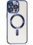 Newface iPhone 15 Pro Max Kılıf Kross Magneticsafe Kapak - Lacivert 3
