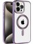Newface iPhone 14 Pro Kılıf Kronos Magsafe Kapak - Derin Mor 1