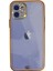 Newface iPhone 12 Kılıf Liva Taşlı Silikon - Pembe 1