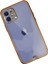 Newface iPhone 12 Kılıf Liva Taşlı Silikon - Pembe 2
