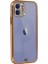 Newface iPhone 12 Kılıf Liva Taşlı Silikon - Pembe 3