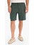 %100 Keten Regular Fit Yazlık Bermuda Şort D9931AX25SM 1